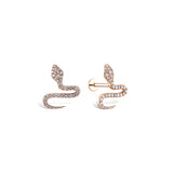 Large Snake Earring