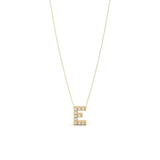 Pave Initial Necklace