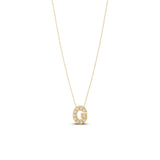 Pave Initial Necklace