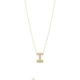 Pave Initial Necklace