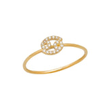 Pave Zodiac Ring