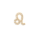 Mini Pave Zodiac Earring