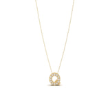 Pave Initial Necklace