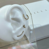 Amber Climber Earring