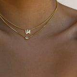 Script Cuban Chain Necklace