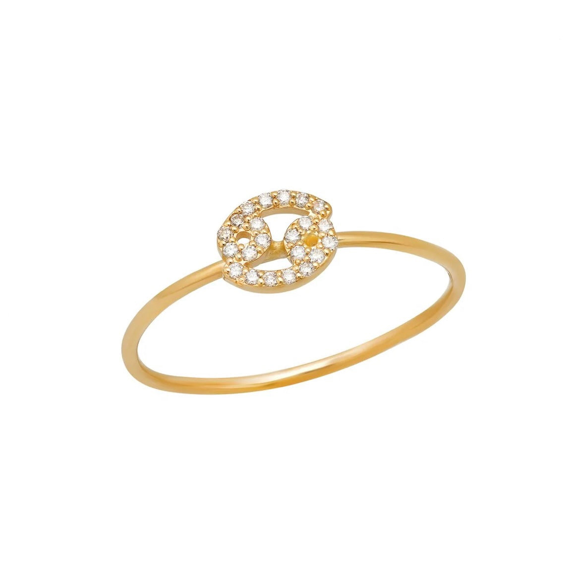 Pave Zodiac Ring