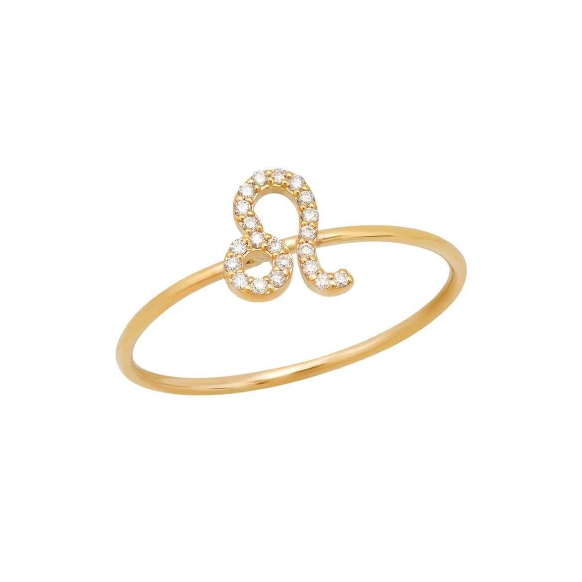Pave Zodiac Ring