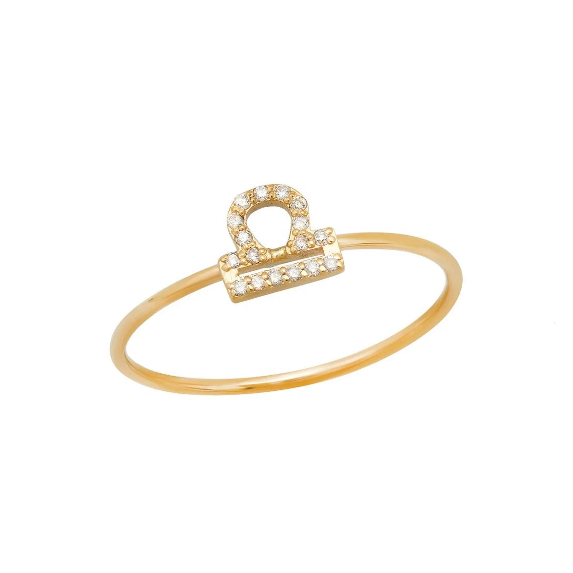 Pave Zodiac Ring