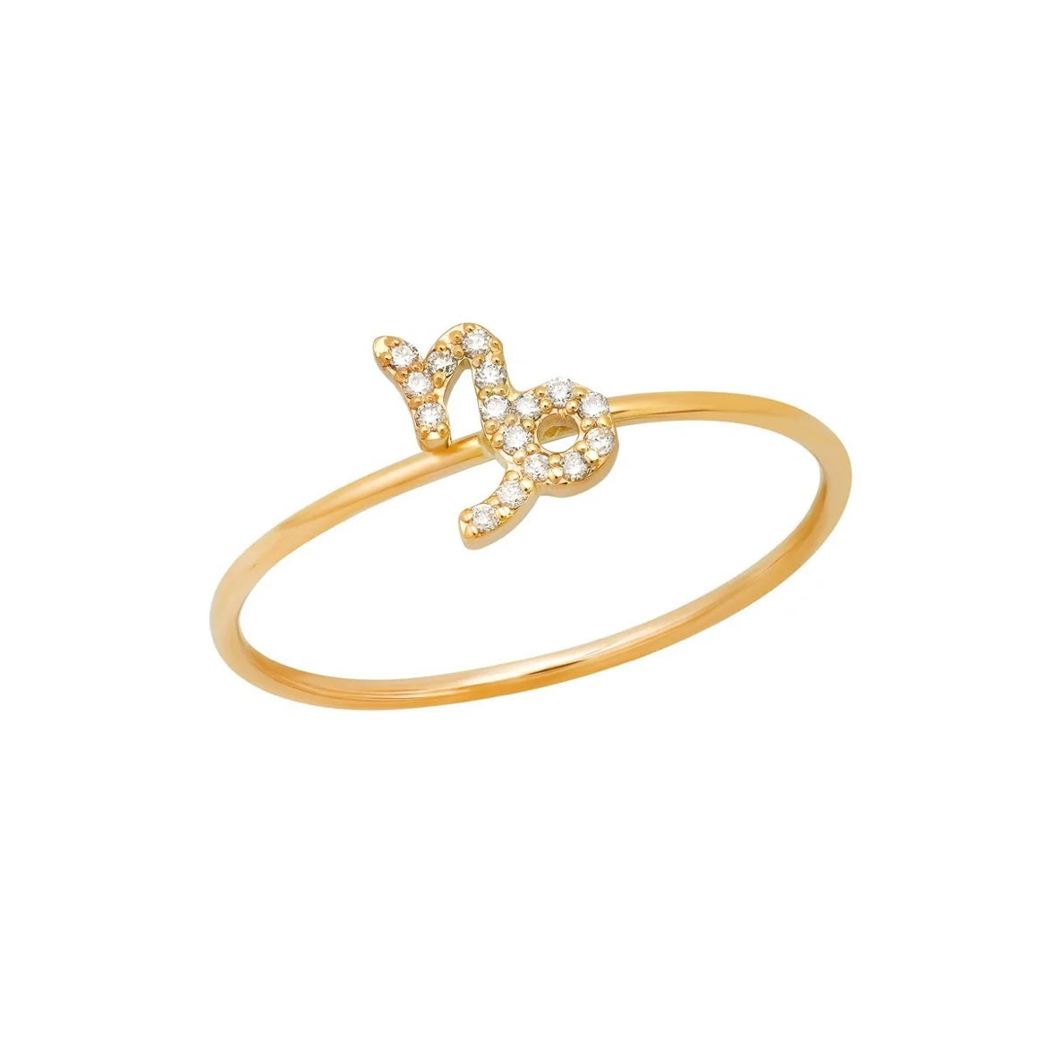 Pave Zodiac Ring