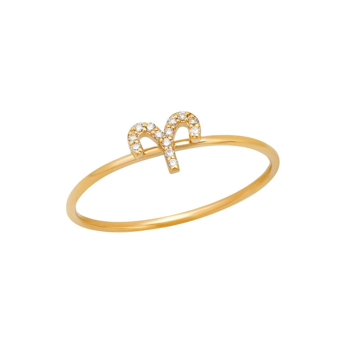 Pave Zodiac Ring