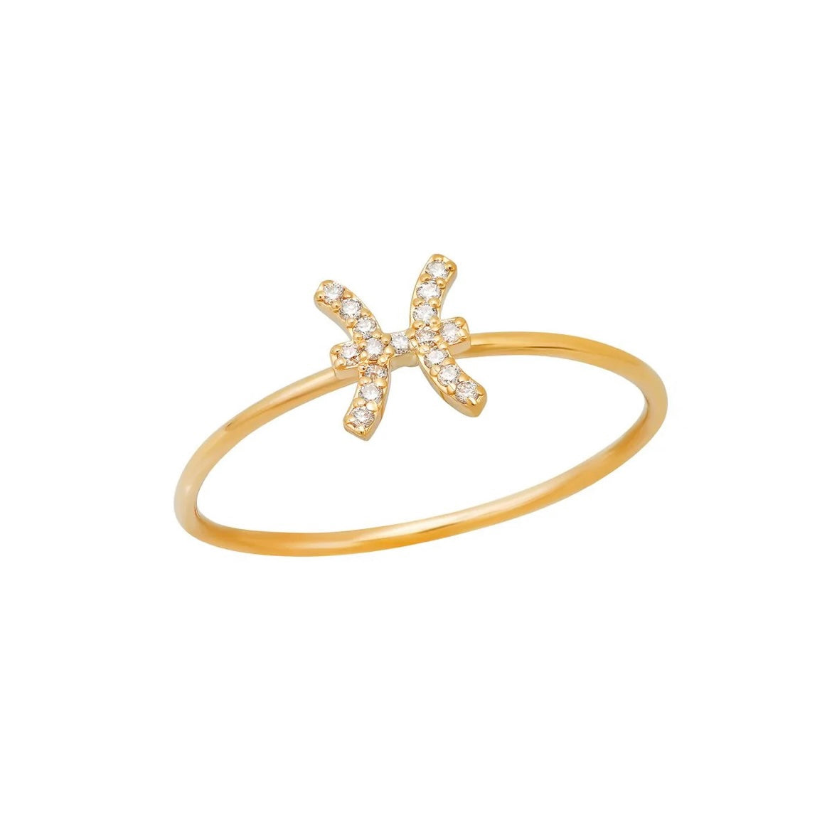 Pave Zodiac Ring