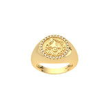 Zodiac Signet Ring