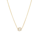 Mini Pave Zodiac Necklace